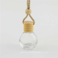 10ml colored customized car perfume hanging diffuser empty glass bottle